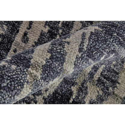 Altmar Rug - T18T6035 by Thom Felicia by Feizy Rugs in blue, gray, taupe. Made from wool in a unique style.