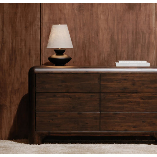 Dell Table Lamp by Moe's Home Collection. Made from polyresin base in a unique style.