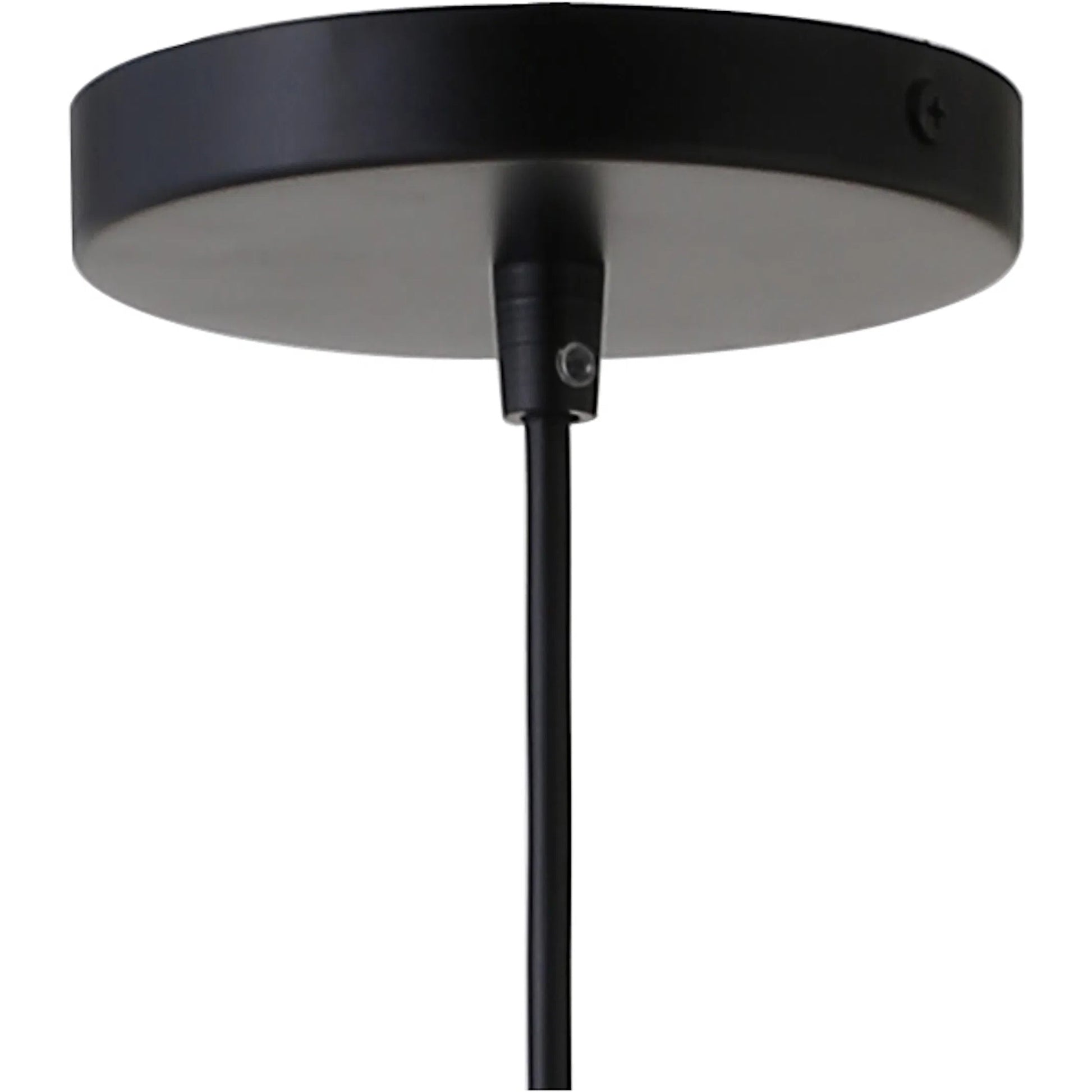 Illume Pendant Light by Moe's Home Collection in white. Made from silk shade, metal canopy in a modern style.