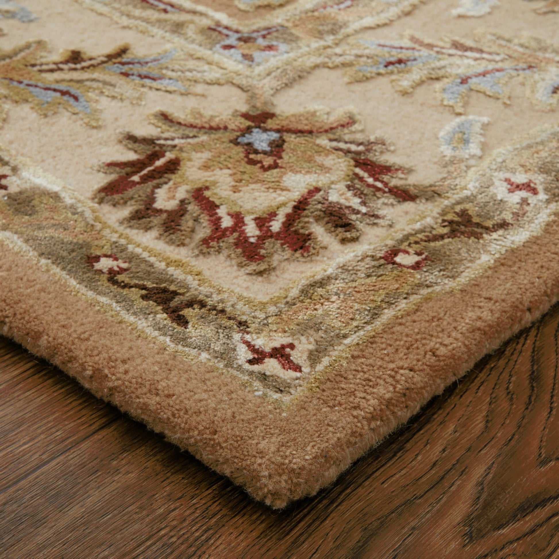 Prescott Traditional & Botanical Rug - 8939F by Feizy. Made from viscose, wool in a unique style.