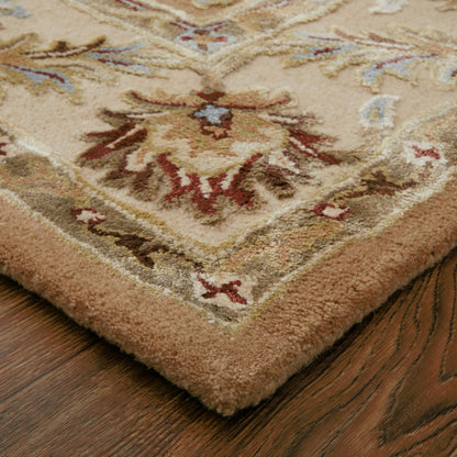Prescott Traditional & Botanical Rug - 8939F by Feizy. Made from viscose, wool in a unique style.