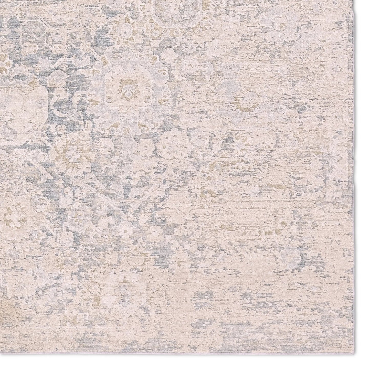 001 SI-2444831,SI-2444832,SI-2444833,SI-2444834,SI-2444835,SI-2444836,SI-2444837 | Closeup | Zarif ZAR02 Rug by Jaipur Living in cream, blue. Made from 100% polyester in a unique style.