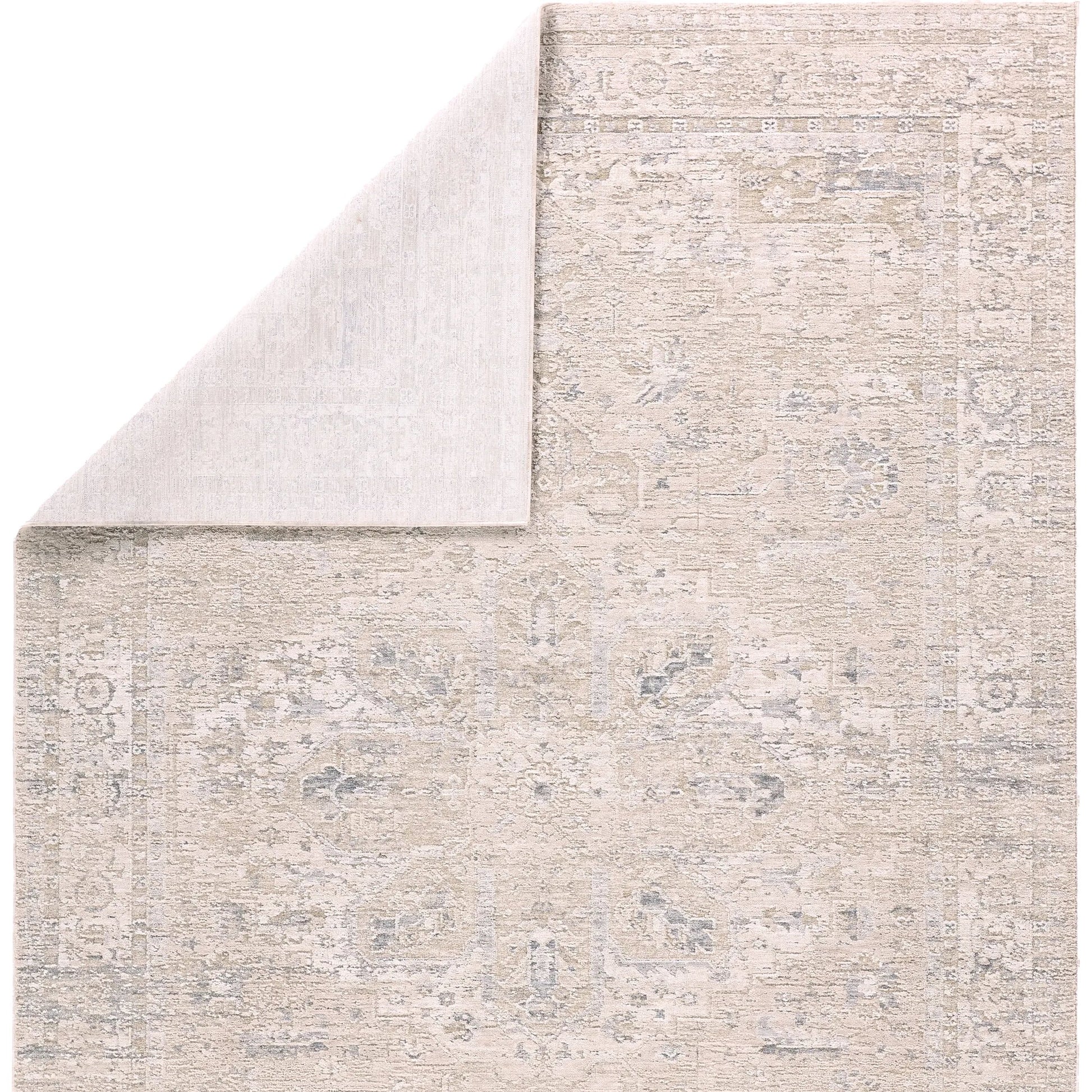 Zarif ZAR03 Rug by Jaipur Living in cream, beige. Made from 100% polyester in a unique style.