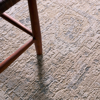 Zarif ZAR03 Rug by Jaipur Living in cream, beige. Made from 100% polyester in a unique style.