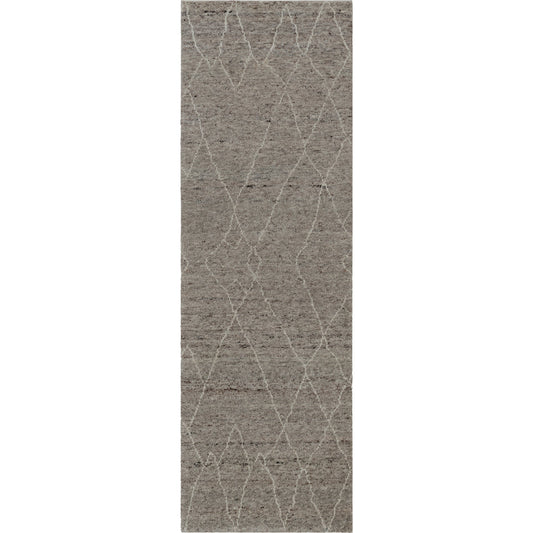 Zara Rug - 29842 by Surya in charcoal, black. Made from 100% wool in a unique style.