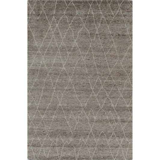Zara ZAR-2300 Rug by Surya in charcoal, black, brown, cream. Made from 100% wool in a unique style.