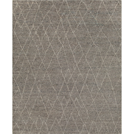 Zara Rug - 29842 by Surya in charcoal, black. Made from 100% wool in a unique style.
