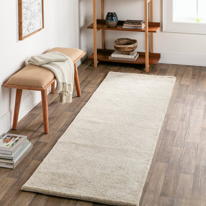 Zara Rug - 29843 by Surya in cream, beige, gray, tan. Made from 70% wool, 30% viscose in a unique style.