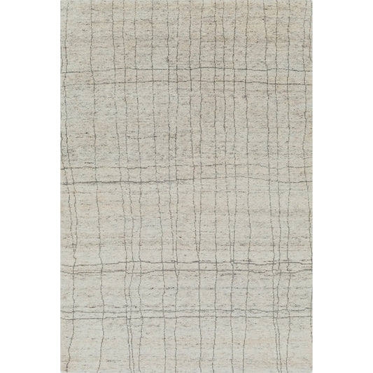 Zara Rug - 29844 by Surya in medium gray, charcoal, gray, light gray. Made from 70% wool, 30% viscose in a unique style.