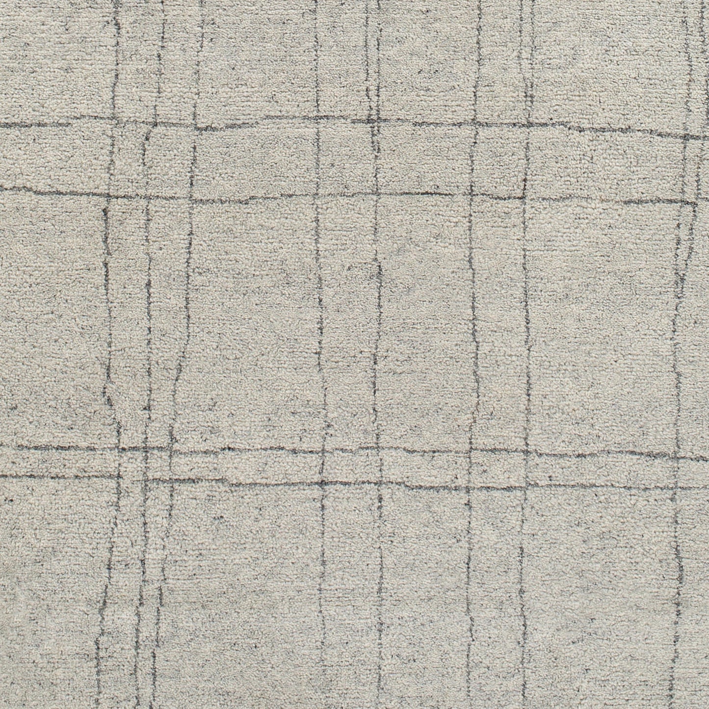 003 SI-1893948,SI-1893949,SI-1893950 | Closeup | Zara Rug - 29844 by Surya in medium gray, charcoal, gray, light gray. Made from 70% wool, 30% viscose in a unique style.