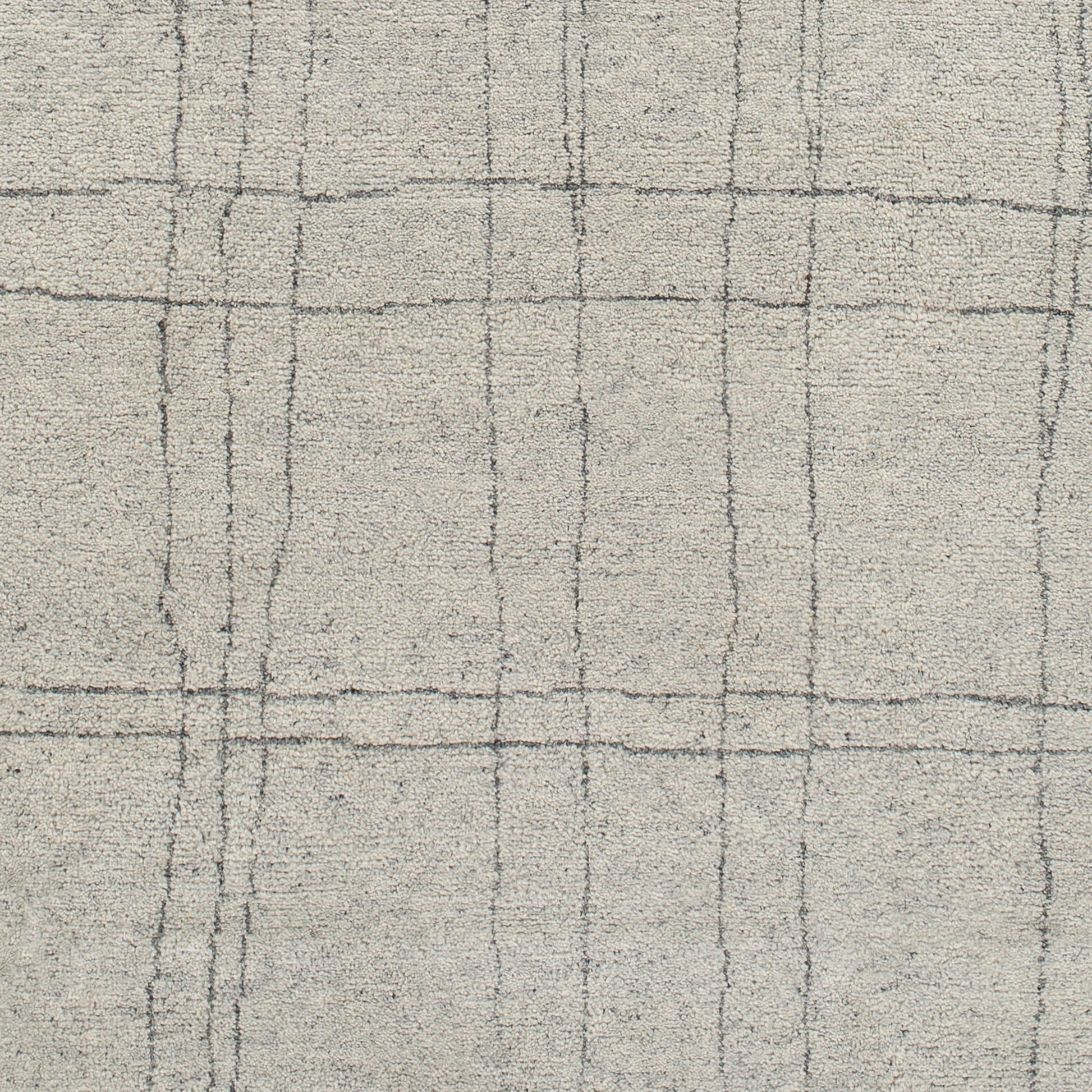 Zara Rug - 29844 by Surya in medium gray, charcoal, gray, light gray. Made from 70% wool, 30% viscose in a unique style.