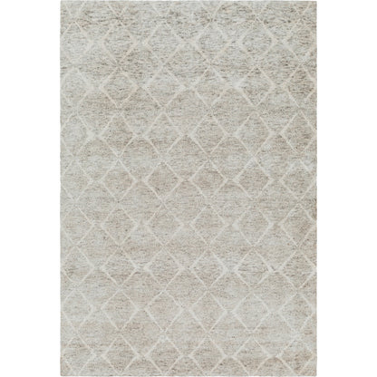 Zara Rug - 29846 by Surya in gray, light gray, charcoal. Made from 70% wool, 30% viscose in a unique style.