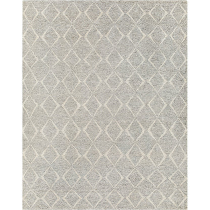 Zara Rug - 29846 by Surya in gray, light gray, charcoal. Made from 70% wool, 30% viscose in a unique style.