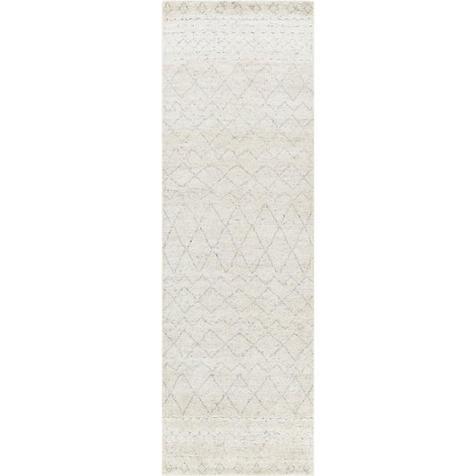 Zara ZAR-2306 Rug by Surya in light gray, gray, medium gray. Made from 70% viscose, 30% wool in a unique style.