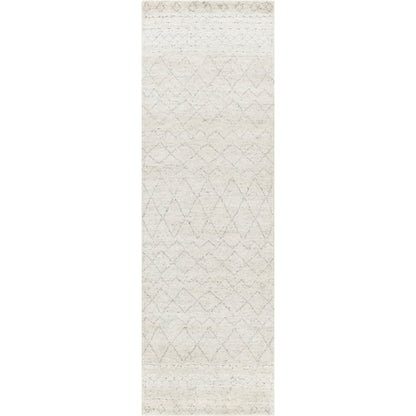 Zara Rug - 29848 by Surya in light gray, gray, medium gray. Made from 70% viscose, 30% wool in a unique style.