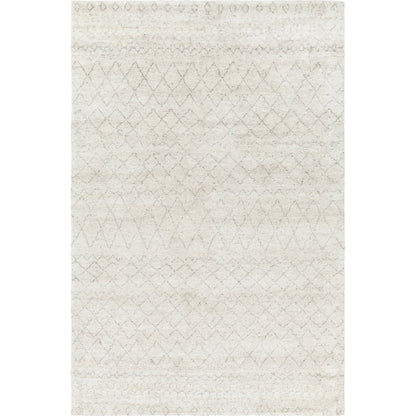 Zara Rug - 29848 by Surya in light gray, gray, medium gray. Made from 70% viscose, 30% wool in a unique style.