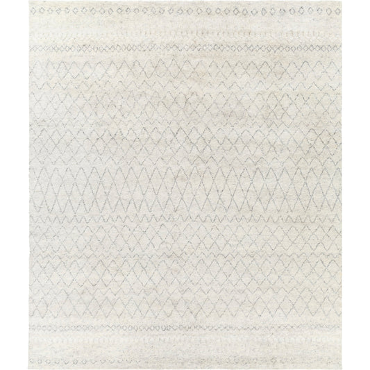 Zara Rug - 29848 by Surya in light gray, gray. Made from 70% viscose, 30% wool in a unique style.