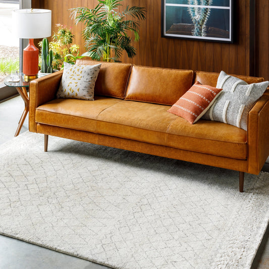 Zara Rug - 29848 by Surya in light gray, gray. Made from 70% viscose, 30% wool in a unique style.