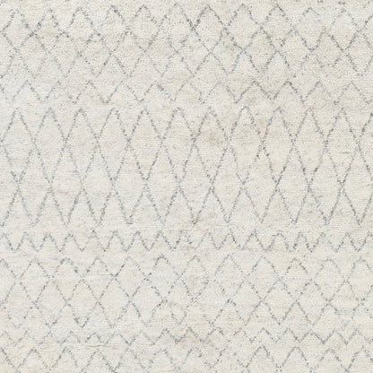 Zara ZAR-2306 Rug by Surya in light gray, gray, medium gray. Made from 70% viscose, 30% wool in a unique style.