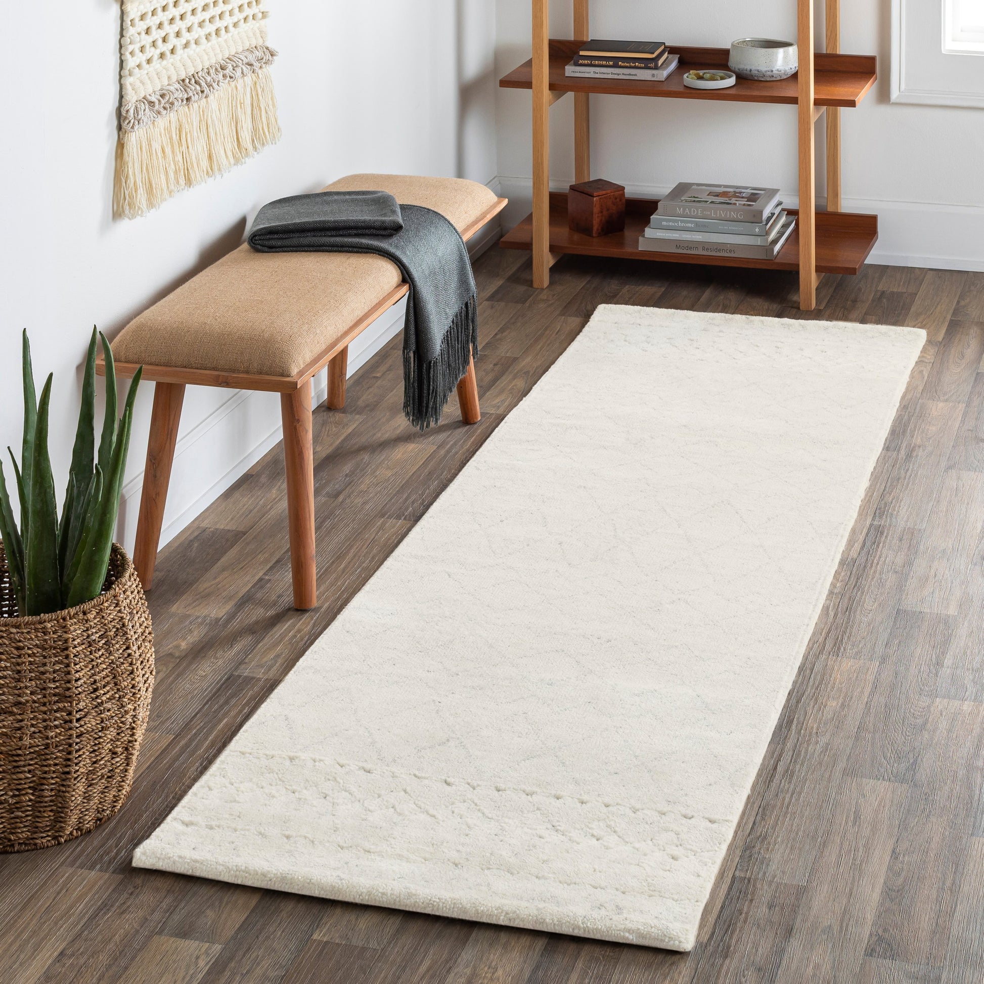 Zara ZAR-2306 Rug by Surya in light gray, gray, medium gray. Made from 70% viscose, 30% wool in a unique style.