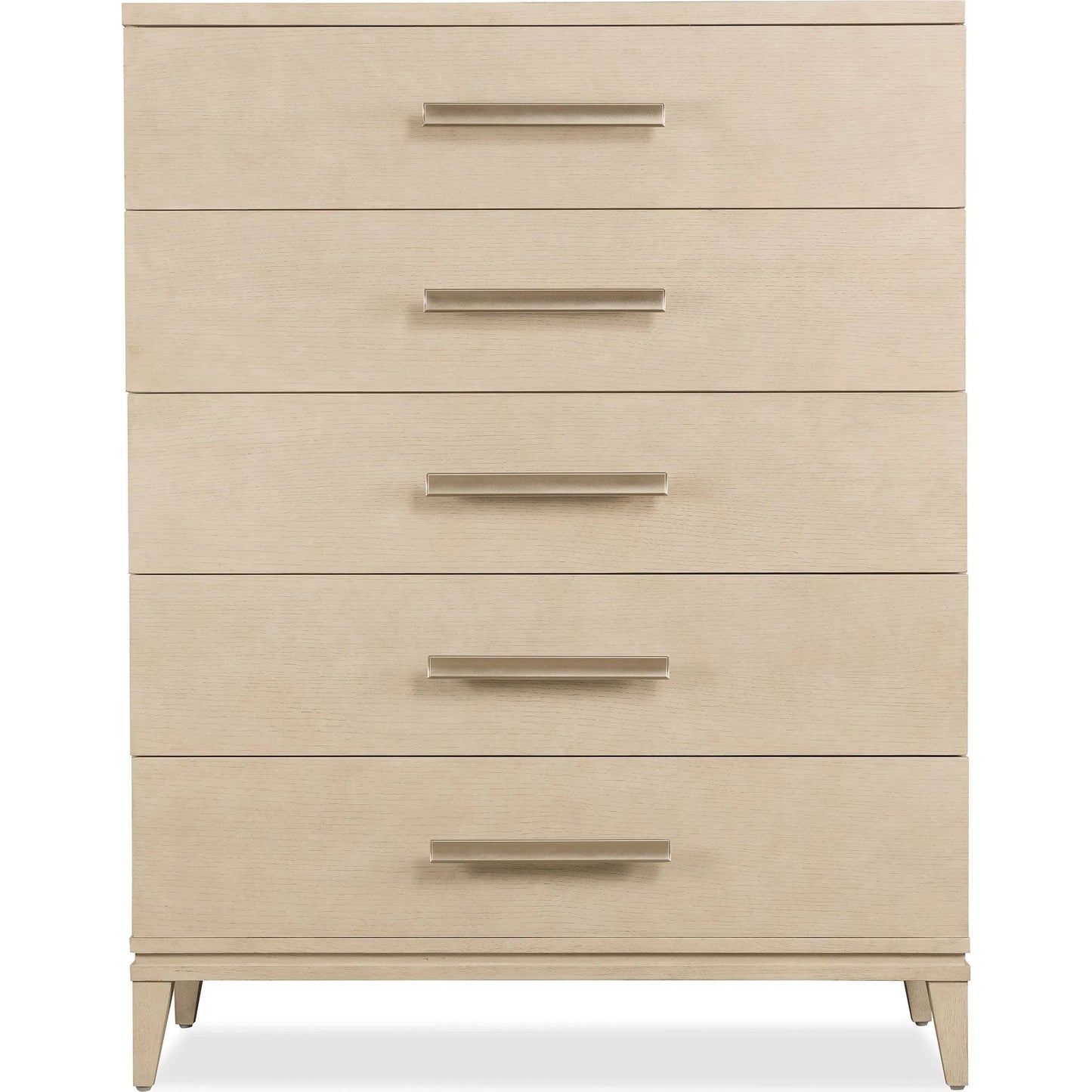 002 SI-2353972 | Additional Silo | Westwood Five Drawer Chest by Hooker Furniture in light wood and polished limestone. Made from oak veneers in a transitional style.