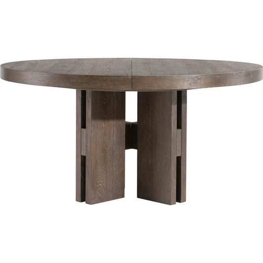 001 SI-2513541 | Primary Silo | Outline Round Dining Table by Bernhardt in cassel. Made from wood in a transitional style.