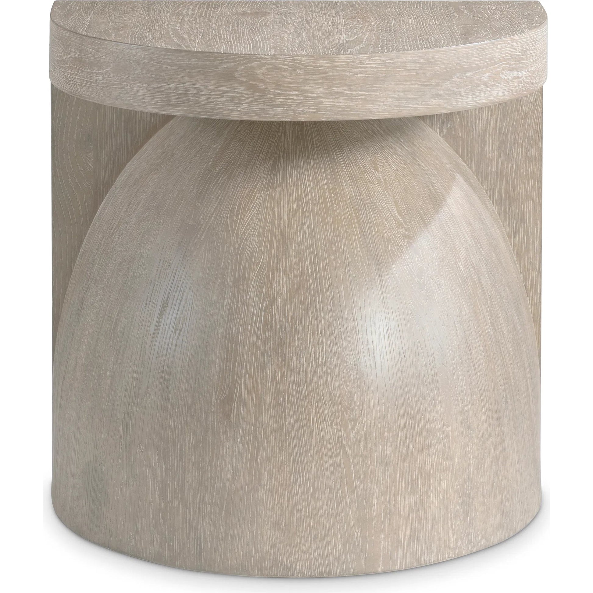 Moda Side Table by Bernhardt in brown. Made from wood in a unique style.