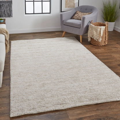 Delino Transitional Solid Rug - 6701F by Feizy in taupe. Made from viscose, wool in a unique style.