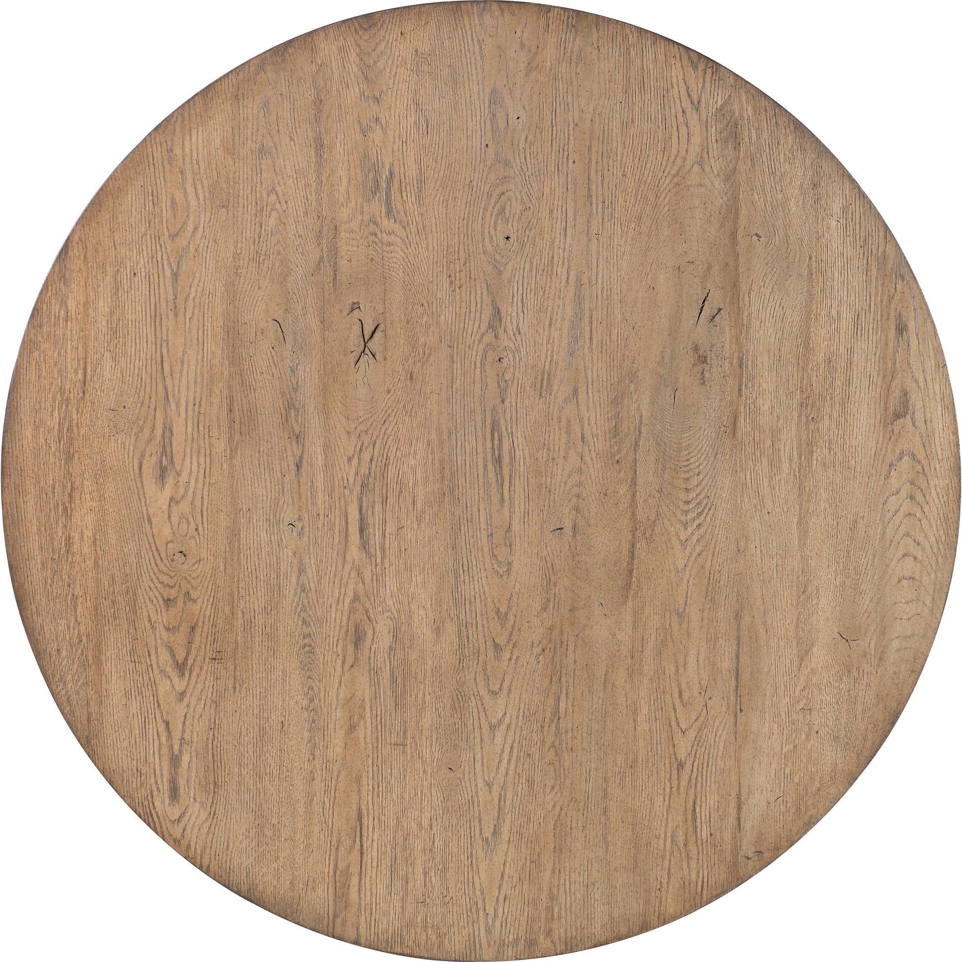 Commerce & Market Round Cocktail Table by Hooker Furniture in medium natural wood. Made from mindi solids in a transitional style.