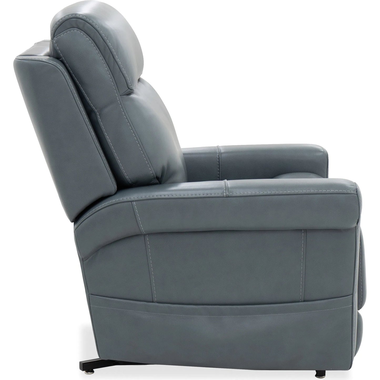 005 SI-2458618 | Additional Silo | Locke Lift Chair with Power Recline by Hooker Furniture in maverick caribbean. Made from leather in a traditional style.