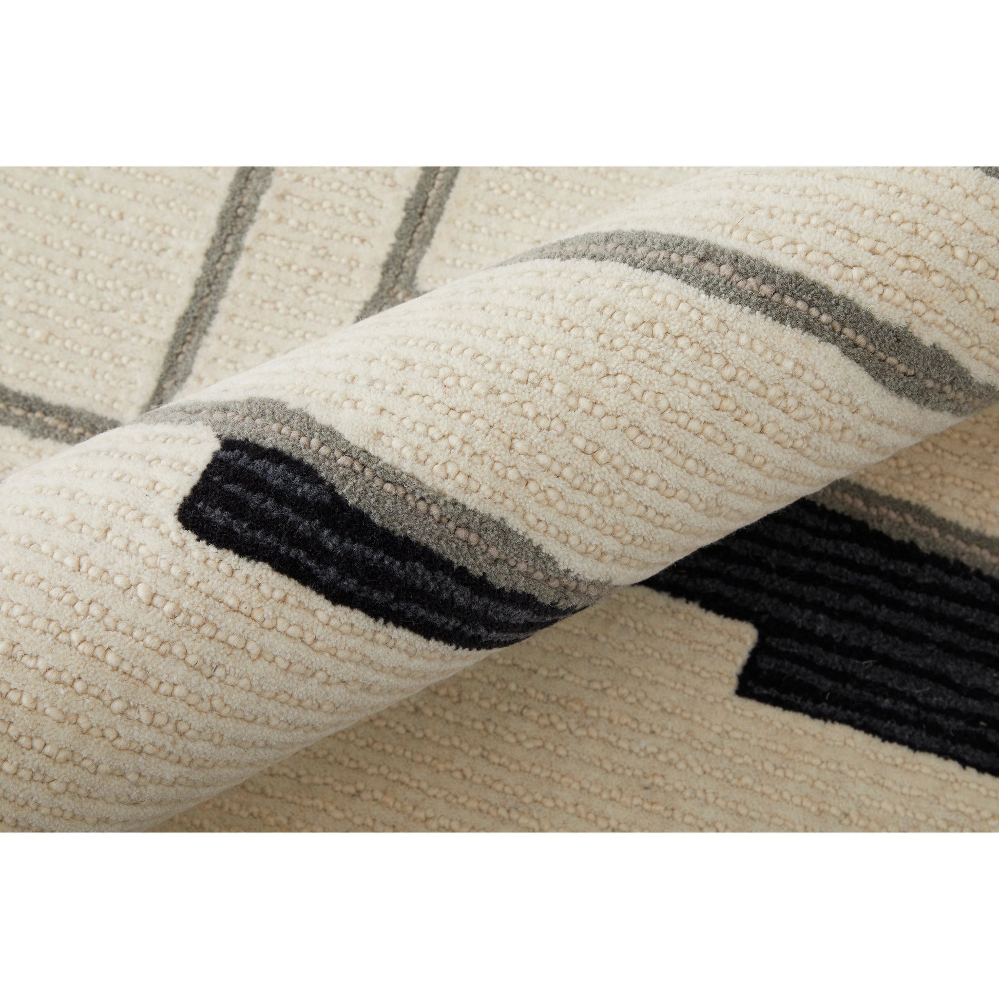 Maguire Transitional Rug - 8902F by Feizy in ivory, gray, taupe. Made from wool, nylon in a unique style.