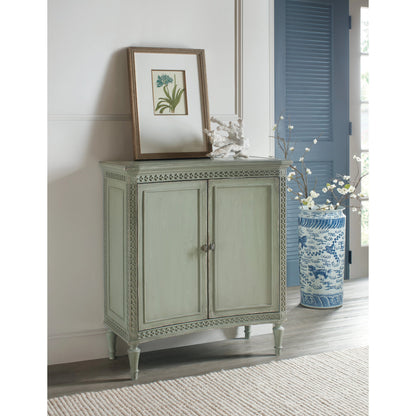 Charleston Two-Door Accent Chest by Hooker Furniture. Made from maple veneers in a transitional style.