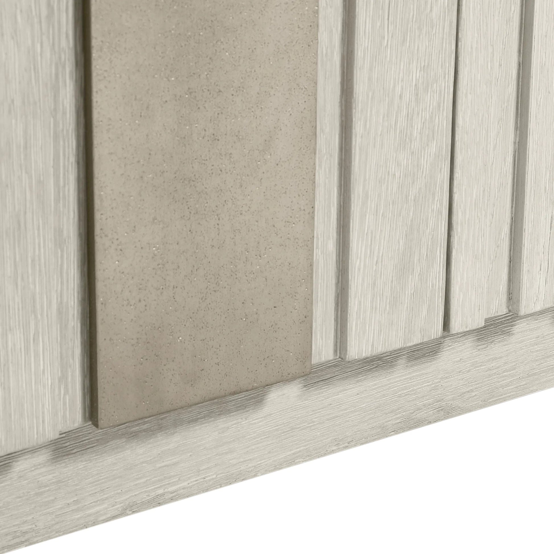 Tempo Rectangle Buffet by Bernhardt in beige. Made from wood, metal in a unique style.