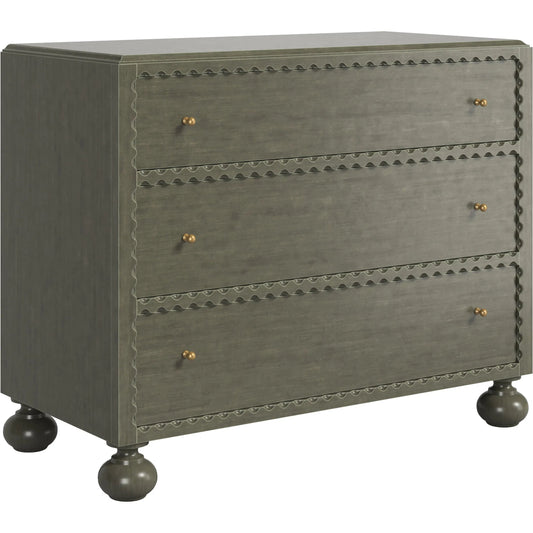 Harbor Accent Chest by A.R.T. Furniture in deep woods. Made from poplar solid, veneer in a unique style.