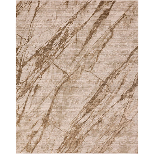 Zein ZEI02 Rug by Jaipur Living in tan, brown. Made from 100% polyester in a unique style.