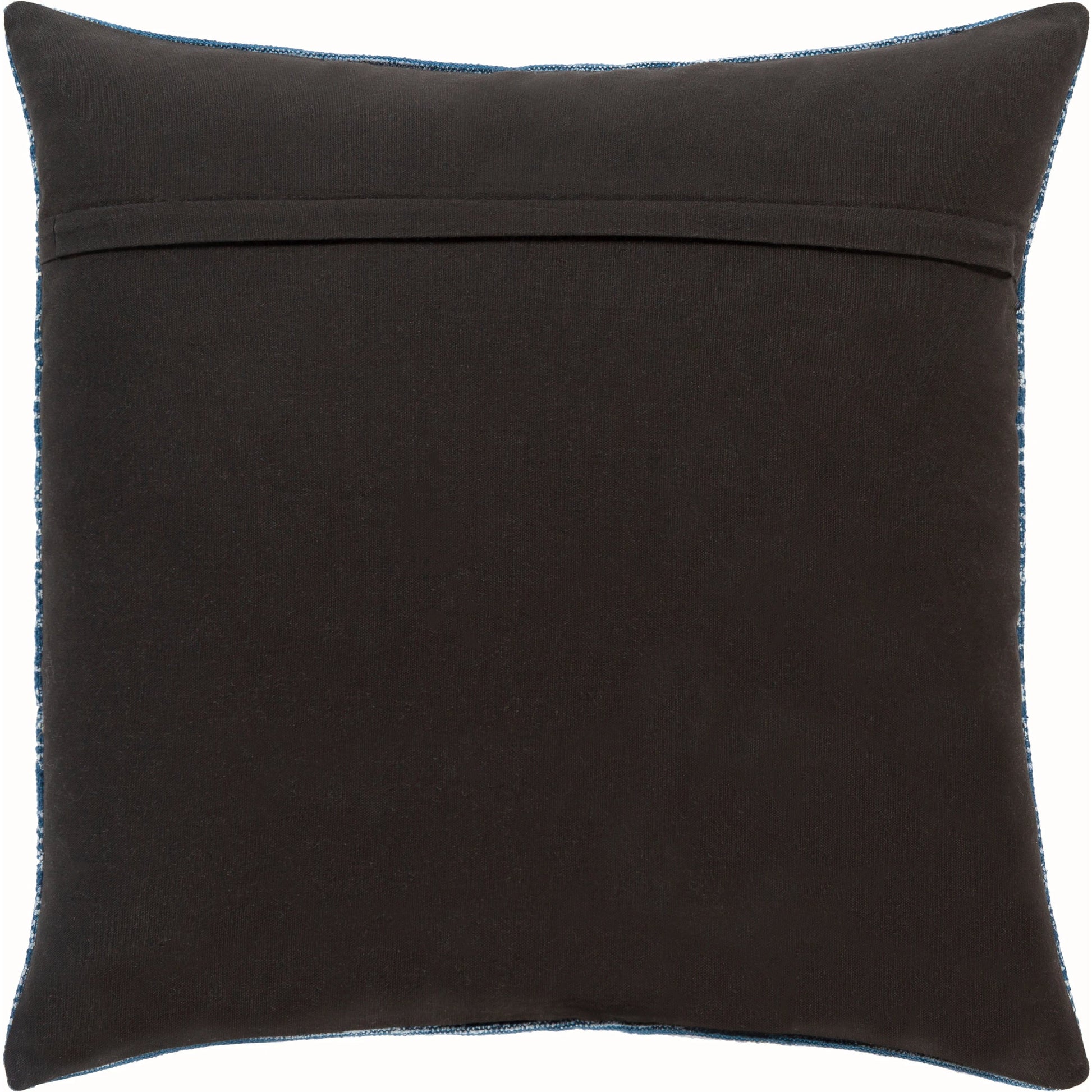 Zendaya Pillow - 24043 by Surya in dark blue. Made from 100% cotton in a eclectic & global style.