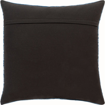 Zendaya Pillow - 24043 by Surya in dark blue. Made from 100% cotton in a eclectic & global style.
