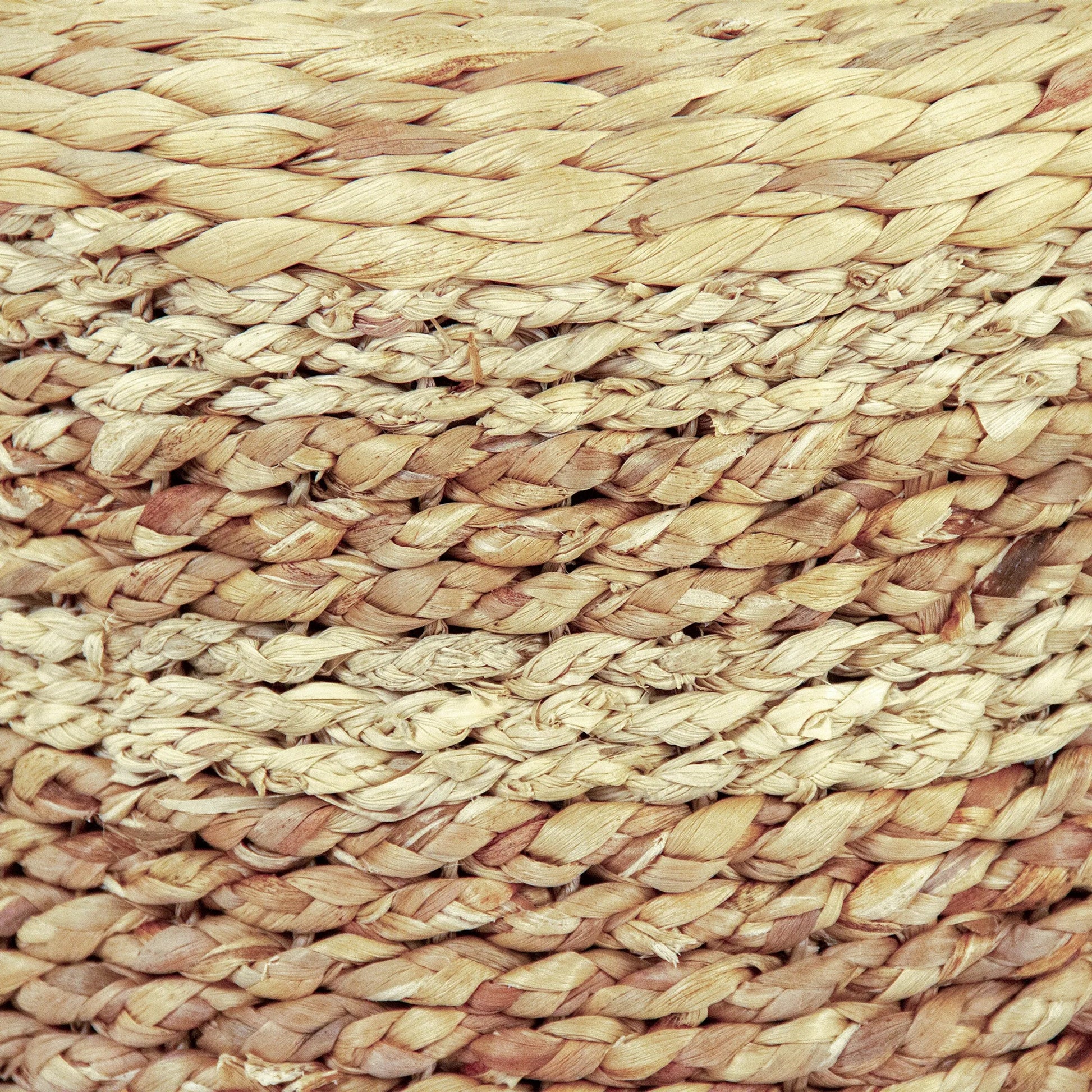 Woven Round Ottoman by Zentique. Made from unique in a unique style.