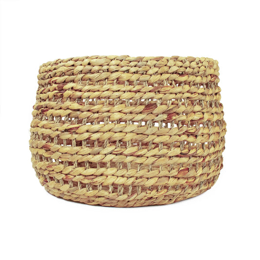 001 SI-2449001 | Primary Silo | Woven Basket by Zentique in brown. Made from unique in a unique style.