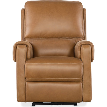 Somers Power Recliner by Hooker Furniture. Made from unique in a transitional style.