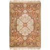 Dark Brown, Rust, Light Beige, Tan / 2' x 3'