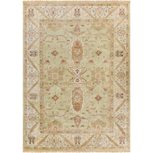 Zeus Rug - 1669 by Surya in light beige, tan, rust, wheat. Made from 100% wool in a unique style.