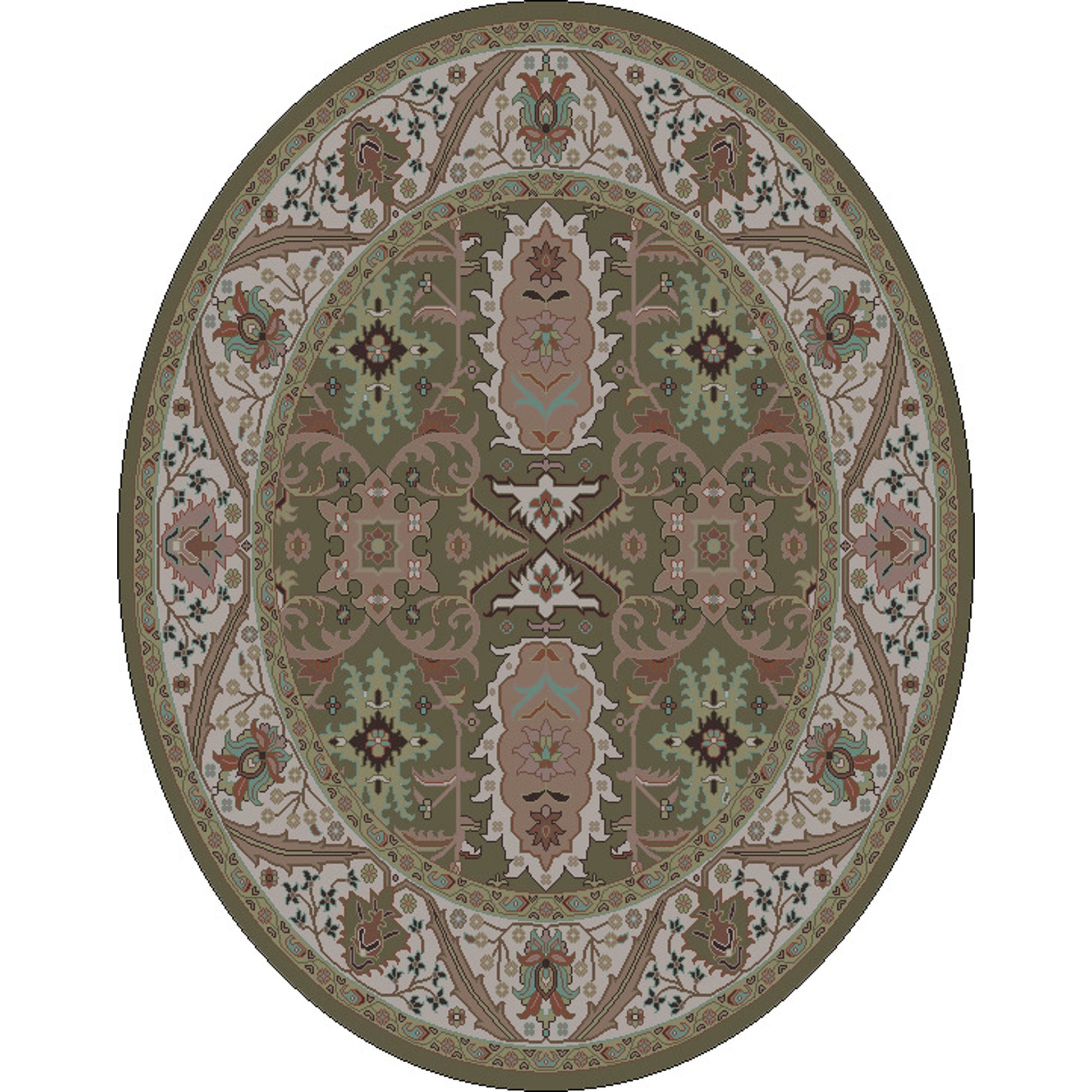 Zeus Rug - 1669 by Surya in light beige, tan, rust, wheat. Made from 100% wool in a unique style.