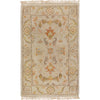 Light Beige, Rust, Cream, Medium Gray, Tan / 2' x 3'