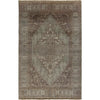 Medium Gray, Dark Brown, Light Beige, Rust, Wheat, Tan / 3'9" x 5'9"