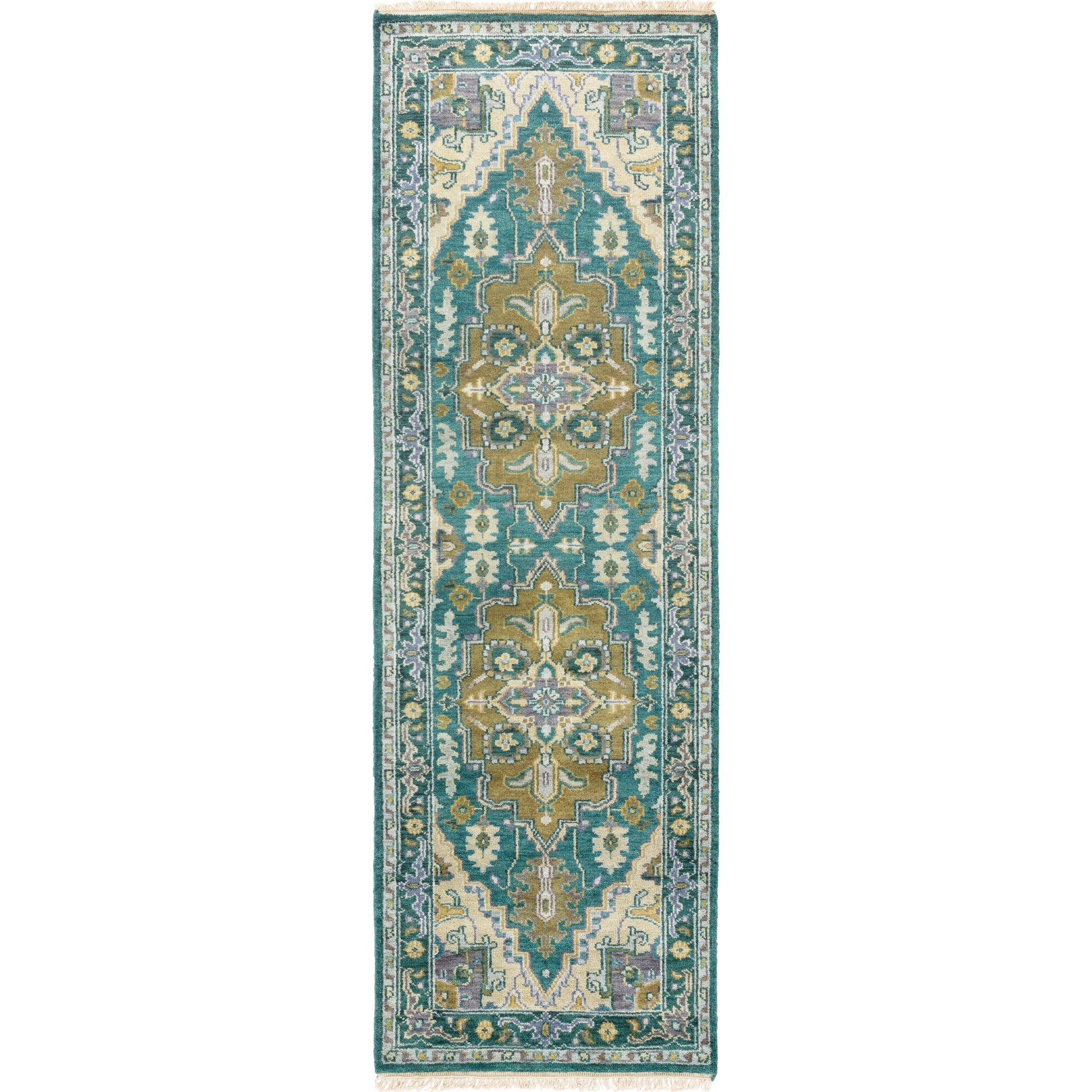 Zeus Rug - 1667 by Surya in rust, light beige, mauve, olive, ink blue, lavender. Made from 100% wool in a unique style.