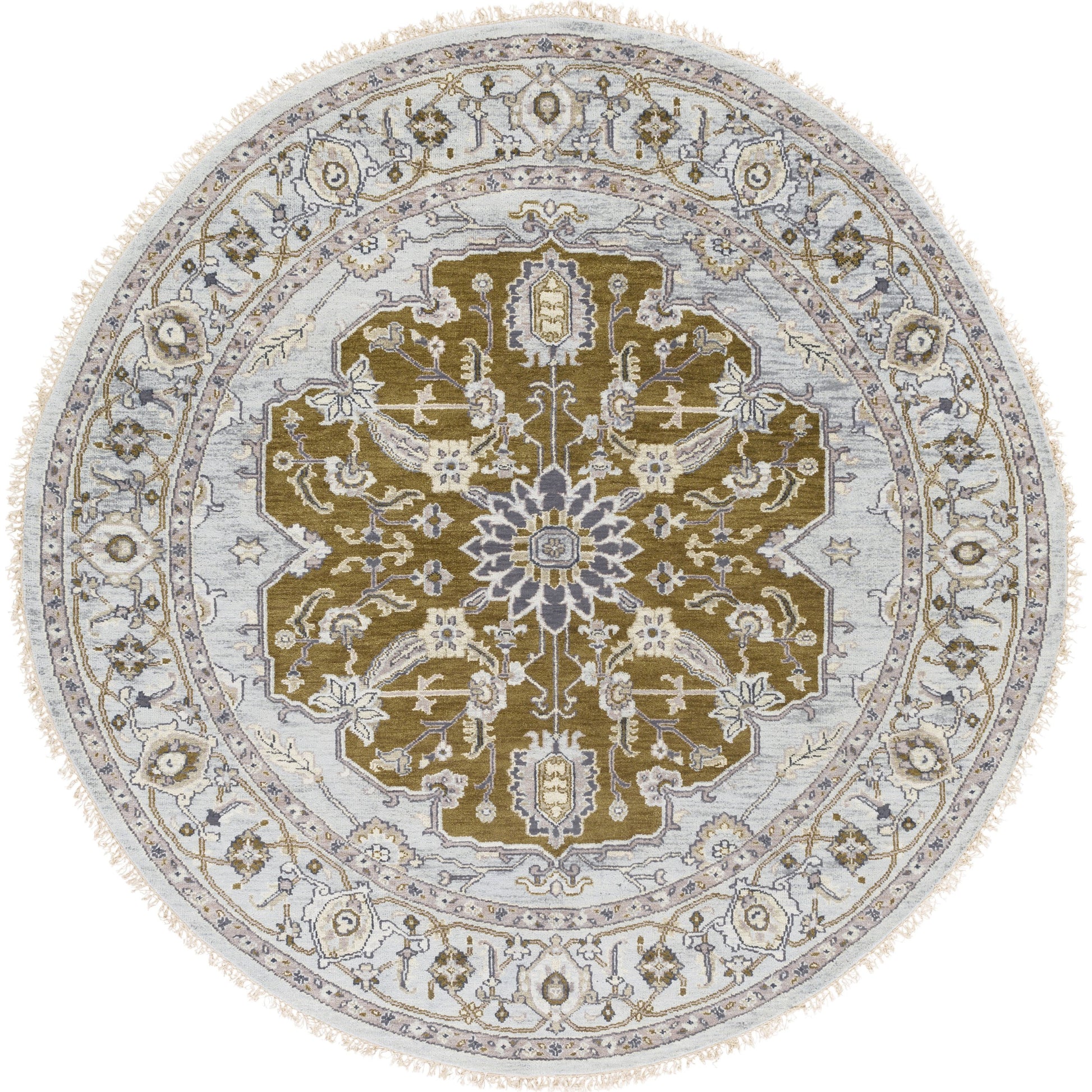 Zeus ZEU-7810 Rug by Surya in slate, navy, olive, mauve, ivory, tan. Made from 100% wool in a unique style.