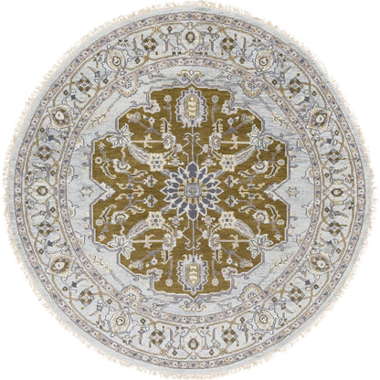 Zeus ZEU-7810 Rug by Surya in slate, navy, olive, mauve, ivory, tan. Made from 100% wool in a unique style.