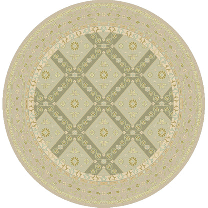 Zeus Rug - 12623 by Surya in sage, denim, beige, light brown. Made from 100% wool in a unique style.