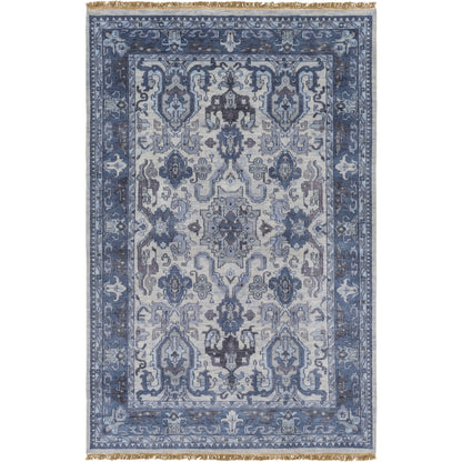 Zeus Rug - 15305 by Surya in denim, light sage, charcoal, ink blue, oatmeal. Made from unique in a unique style.